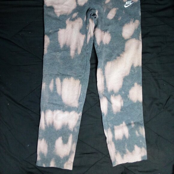Nike Logo Tie Dye Reverse Sweatpants Joggers Trainers - Picture 3 of 8